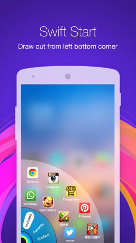 Hola Launcher - Simple & Fast