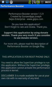 Performance Booster (root)