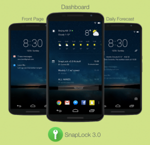 SnapLock Smart Lock Screen