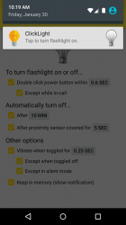 ClickLight Flashlight