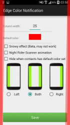 Edge Color Notifications