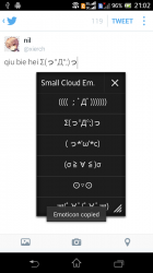Small Cloud Emoticon