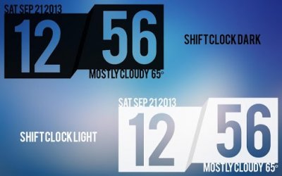 Shift Clock - UCCW Skin