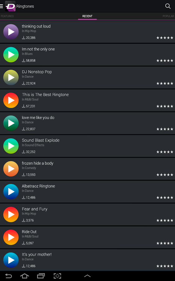 ringtones for android free download