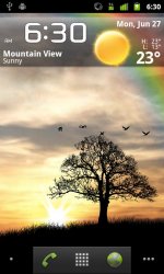 Sun Rise Pro Live Wallpaper