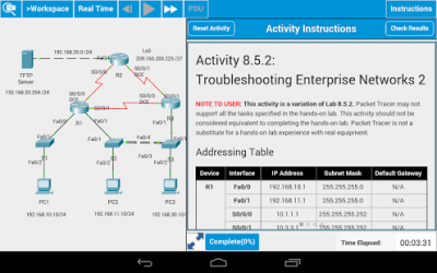 Cisco Packet Tracer Mobile