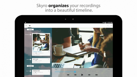 Skyro pro Voice Recorder