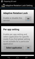 Rotation Lock Adaptive