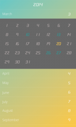 Flip Calendar + Widget 2014