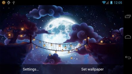 Starry Night Pass Wallpaper