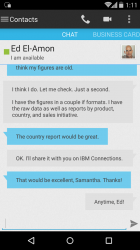 IBM Connections Chat