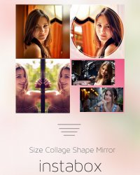 InstaBox:square collage mirror