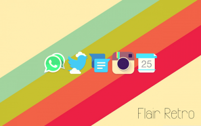 Flair Retro - Icon Pack
