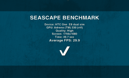 Seascape Benchmark