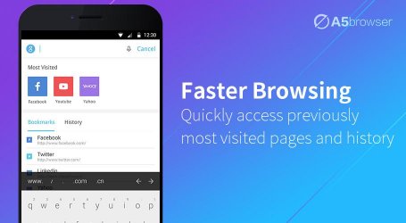 A5 Browser-Small,Easy,Fast