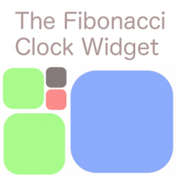 Fibonacci Clock Widget