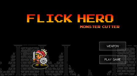 Pixel 2D Hero - Flick Hero