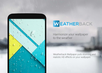 Weatherback Weather Wallpaper