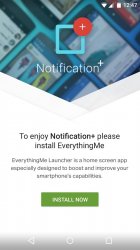 Notification+ for EverythingMe