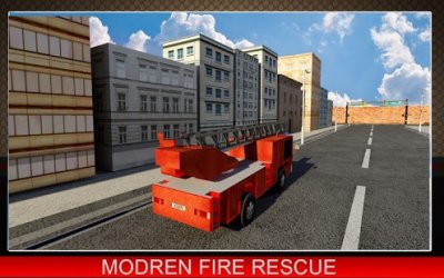 911 Rescue Firefighter Truck