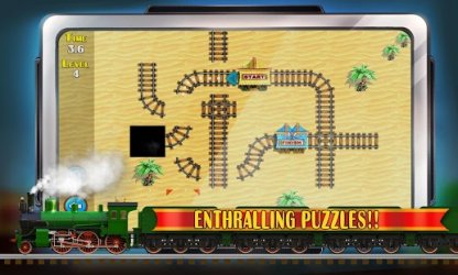 Puzzle Rail Rush HD