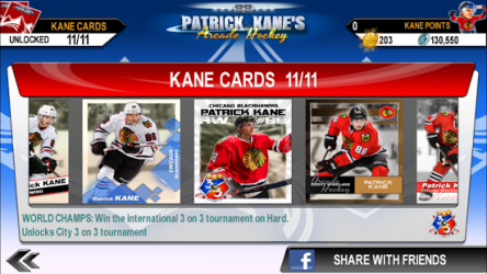 Patrick Kane's Arcade Hockey