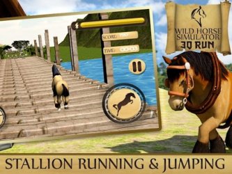 Wild Horse Simulator- 3D Run
