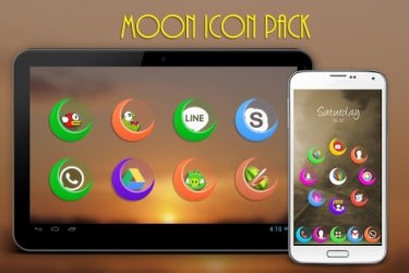 Moon Icon Pack Theme