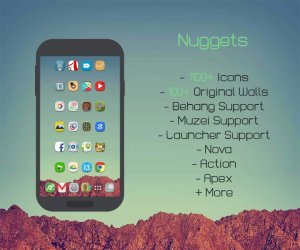 Nuggets Icon Pack