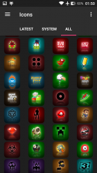 Dark Glow - icon pack