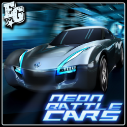 Neon Battle Cars Racing