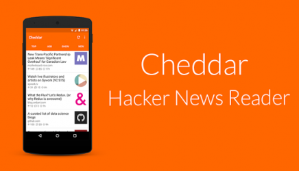 Cheddar for Hacker News