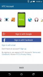 HTC Service-HTC Account