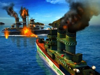 World War Naval Battle 3D