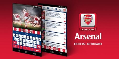 Official Arsenal FC Keyboard