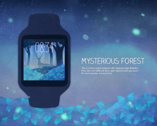Mysterious Forest watchface