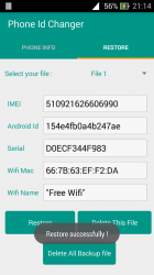 Xposed Phone Id, IMEI Changer