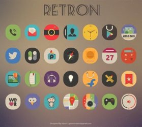 Retron icon pack