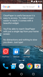 ClearPaper: write your ideas