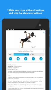 JEFIT Workout Tracker Gym Log