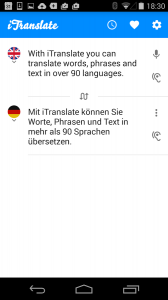iTranslate - free translator