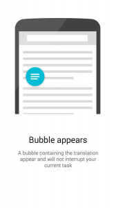 Translate Bubble