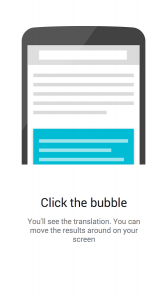 Translate Bubble