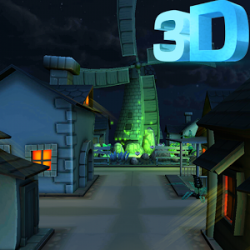 Cartoon Town 3D Live Wallpaper