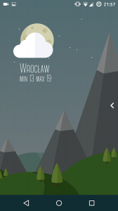 Material Weather for KLWP