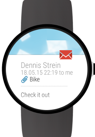 gmail android wear