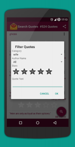 Quote Widget for Android