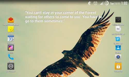 Quote Widget for Android