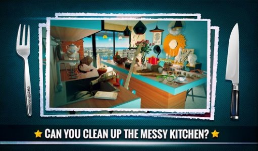 Hidden Object - Messy Kitchen
