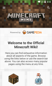 Official Minecraft Wiki